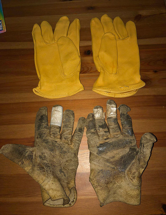 My Work Gloves After 1 Month