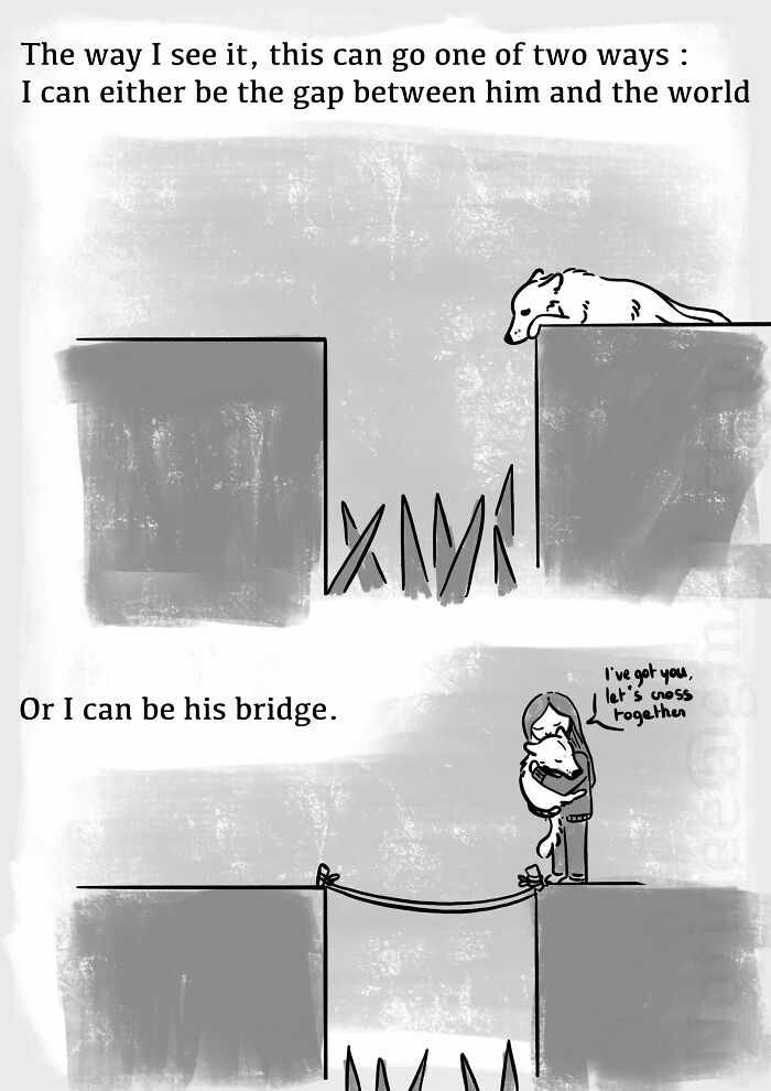 Dog Owner Creates A Comic About How Wrong The 'It's Just A Dog' Attitude Is Dog Owner Creates A Comic About How Wrong The 'It's Just A Dog' Attitude Is