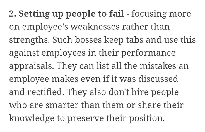 Person Explains How You Can Spot A Bad Boss Or Manager By Looking For These 10 Things Person Explains How You Can Spot A Bad Boss Or Manager By Looking For These 10 Things