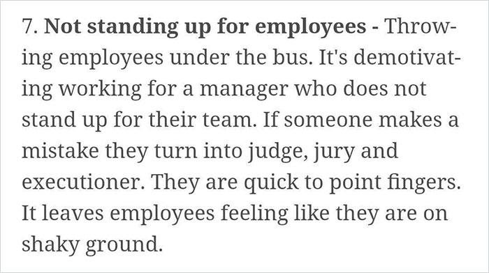 Person Explains How You Can Spot A Bad Boss Or Manager By Looking For These 10 Things