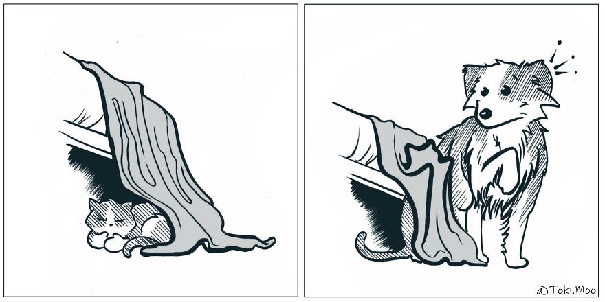 Relatable Comics That Sum Up The Simple Beauty Of Living With Our Pets!