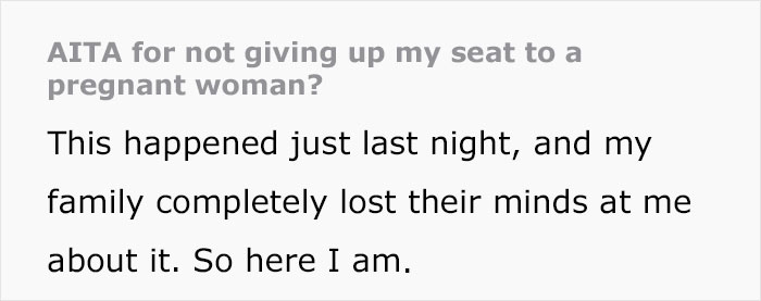 Guy Shares His Reasoning Behind Refusing To Give A Pregnant Lady His Bus Seat, People Are Not Convinced Guy Shares His Reasoning Behind Refusing To Give A Pregnant Lady His Bus Seat, People Are Not Convinced
