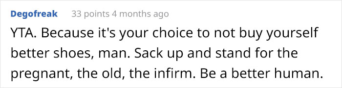 Guy Shares His Reasoning Behind Refusing To Give A Pregnant Lady His Bus Seat, People Are Not Convinced