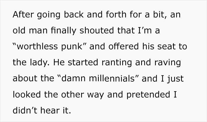 Guy Shares His Reasoning Behind Refusing To Give A Pregnant Lady His Bus Seat, People Are Not Convinced