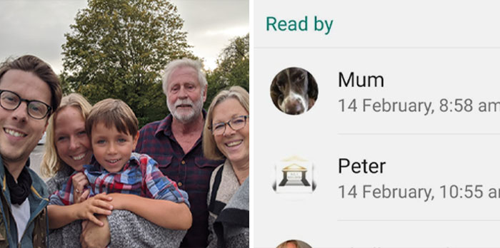 Man Shares Story Of Random Guy Being Added To His Family Chat Instead Of His Actual Dad, 78K Tweeters Are Cracking Up