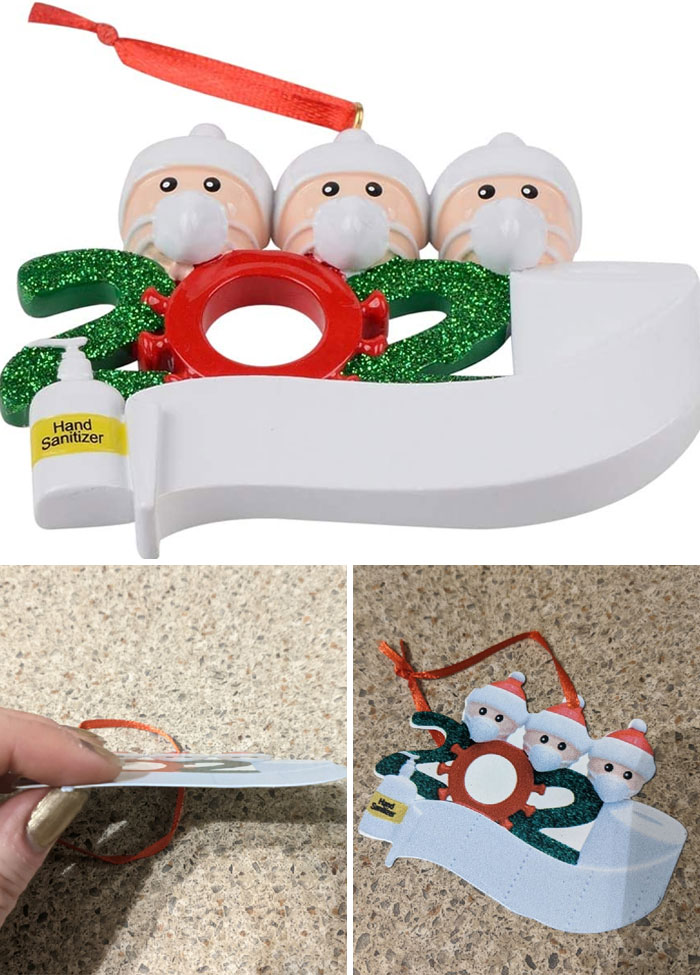 Ordered An Ornament That Was Described As Ceramic In The Description (Top Pic) What I Got Was The Other 2 Pics