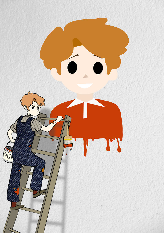 I Started Drawing A Few Years Ago On And Off. This Was For Practice Doing Layers.