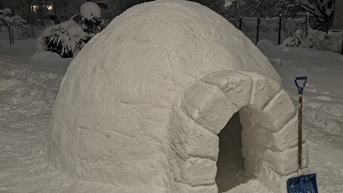Regular People All Over Lithuania Went Out To Create Snow Sculptures (38 Pics)