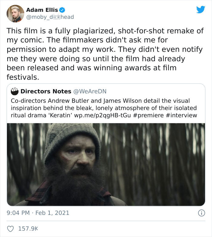 Artist Shows How This Film's Creators Plagiarized His Original Idea And Did Not Even Credit Him Artist Shows How This Film's Creators Plagiarized His Original Idea And Did Not Even Credit Him