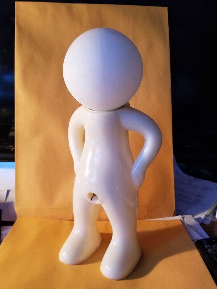 My "Light Man", $2, And Yes, That's The Switch To 'Turn Him On'.....