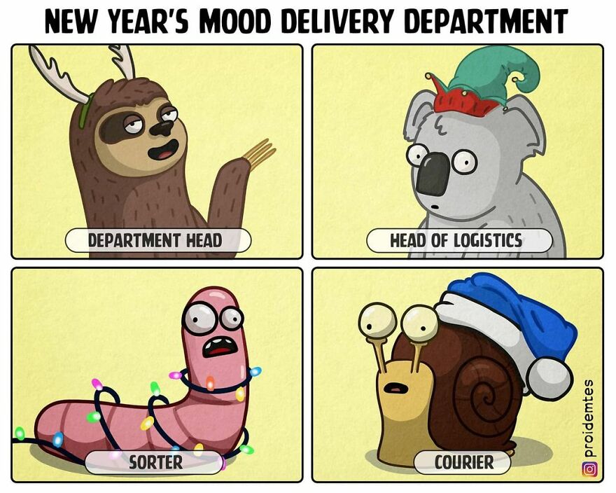 New Year Is Coming. Slowly...