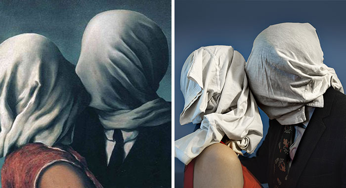 My Girlfriend And I Were So Bored During Lockdown, We Recreated These 18 Famous Paintings