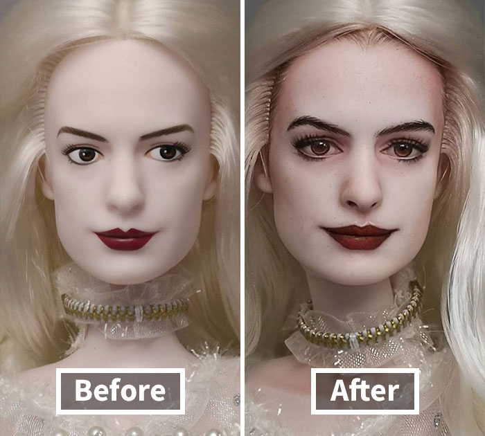 Artist Repaints Dolls In A More Realistic Way