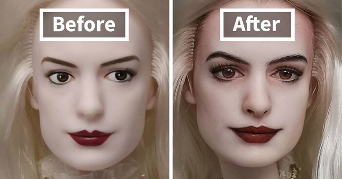 Artist Repaints Dolls In A More Realistic Way