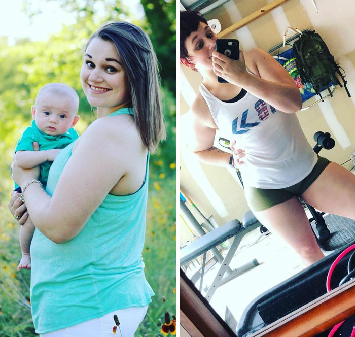 I Weigh The Same On The Left, At My Largest, As I Do On The Right, Now