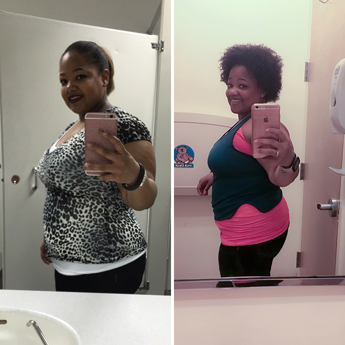 According To The Scale I Weigh The Same Exact Thing In Both Photos