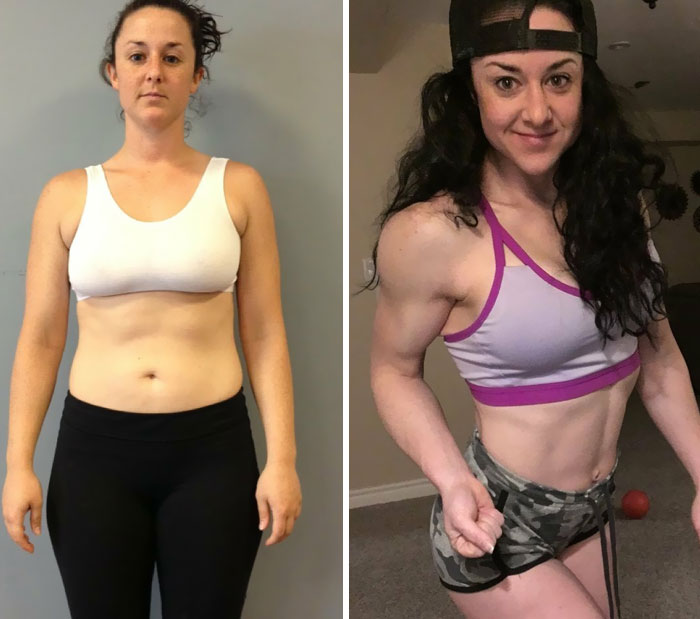 154 Lbs In Both Pics. So Many Women Think That The Scale Is What Best Determines Their Progress, But This Is Completely Incorrect