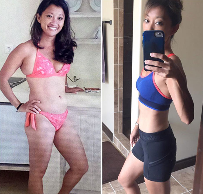 Decided To Take The Leap To Prove A Point - The Scale Lies. 2014 - 97 Lbs vs. 2016 - 97 Lbs