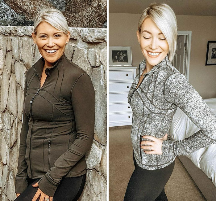 There Is Exactly A Month Between These Two Photos And Absolutely Zero Change In The Scale. Yes, You Read That Right. I Am The Same Weight In Both