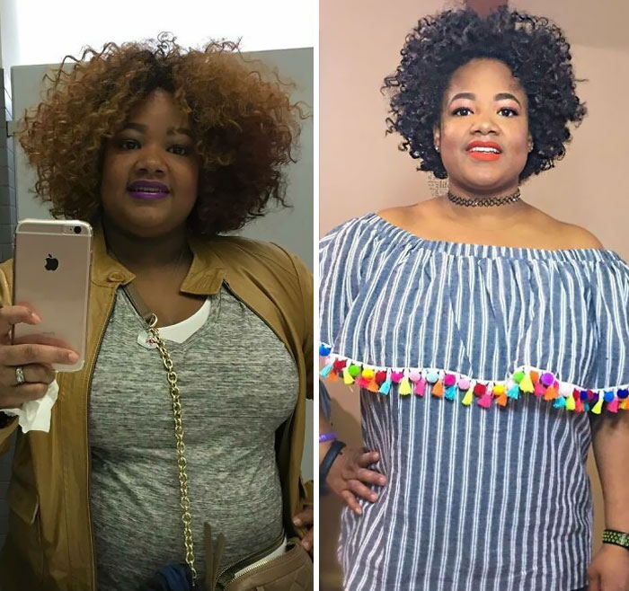 I Weigh The Same In Both Photos. It's A Number, Not All Bodies Are Created Equally