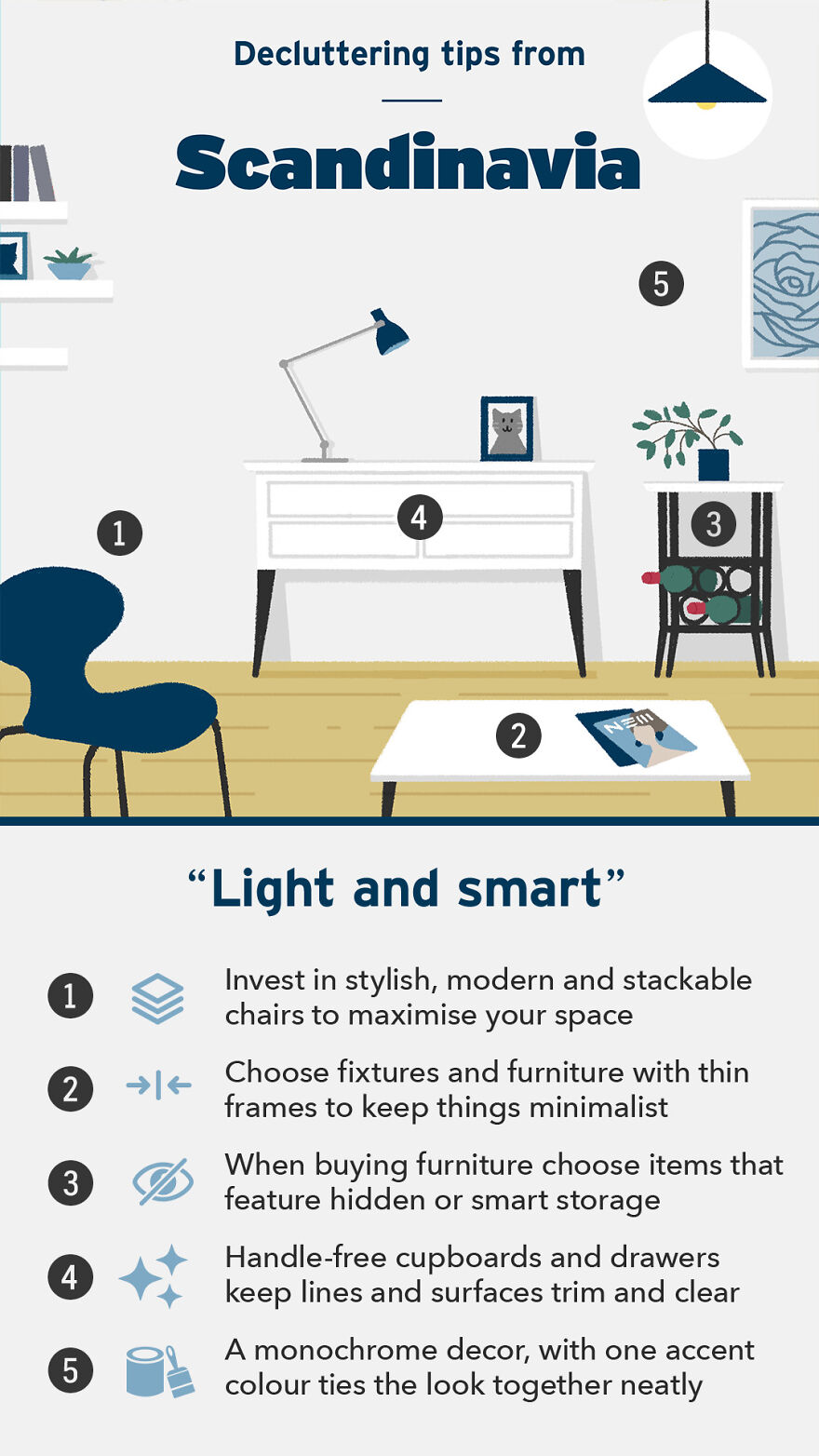 Decluttering Tips From Scandanavia