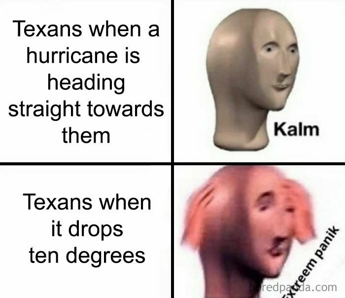 *in Jerry Seinfeld's Voice *what's The Deal With Texans And Cold Weather?