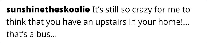 Couple Buys A London Double Decker Bus, Turns It Into A Dream Home Complete With A Fireplace And A Bathtub, Lives Mortgage Free Couple Buys A London Double Decker Bus, Turns It Into A Dream Home Complete With A Fireplace And A Bathtub, Lives Mortgage Free