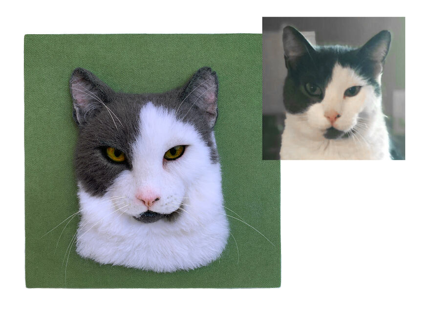 Works I've Made For To Celebrate The World Day Of Cats! (9 Pics)