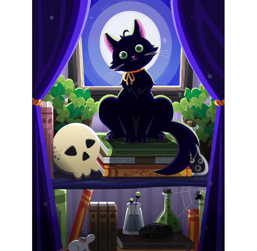 "Witch's Den" Insta- Schlisselart