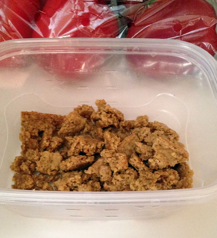 My GF Ate Only The Chocolate Chip Pieces And Left The Rest Of The Cookies Behind