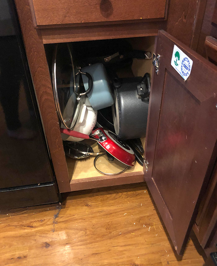 How My Brother “Puts Away” The Dishes