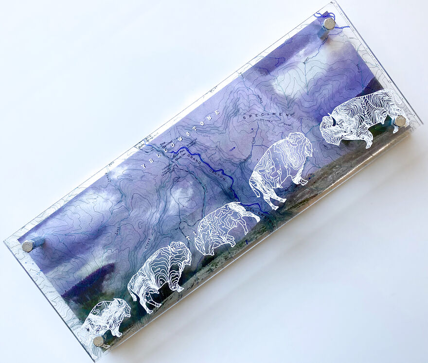 I Make Art Using Plexiglass, Maps, White Ink & Original Photography. I Make Art Using Plexiglass, Maps, White Ink & Original Photography.