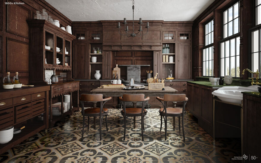 These Designers Show How Interior Design Changed Over Time And How It Might Evolve In The Future