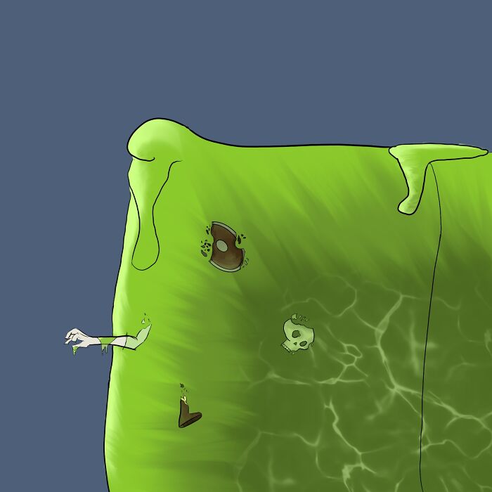 A Gelatinous Cube From Dnd