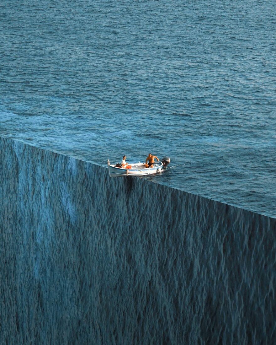 Digital Artist Creates Surreal Images Where We Can See The "Corner Of The Planet" (10 Pics)