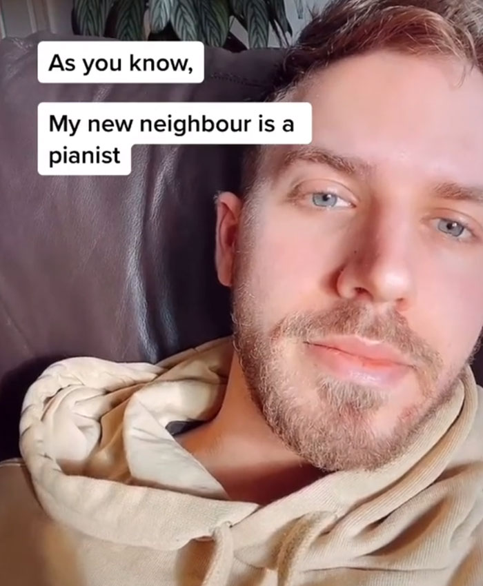 Man Goes Viral With 1.7M Views After Filming Himself Playing Piano Duets With A Mystery Neighbor On The Other Side Of The Wall