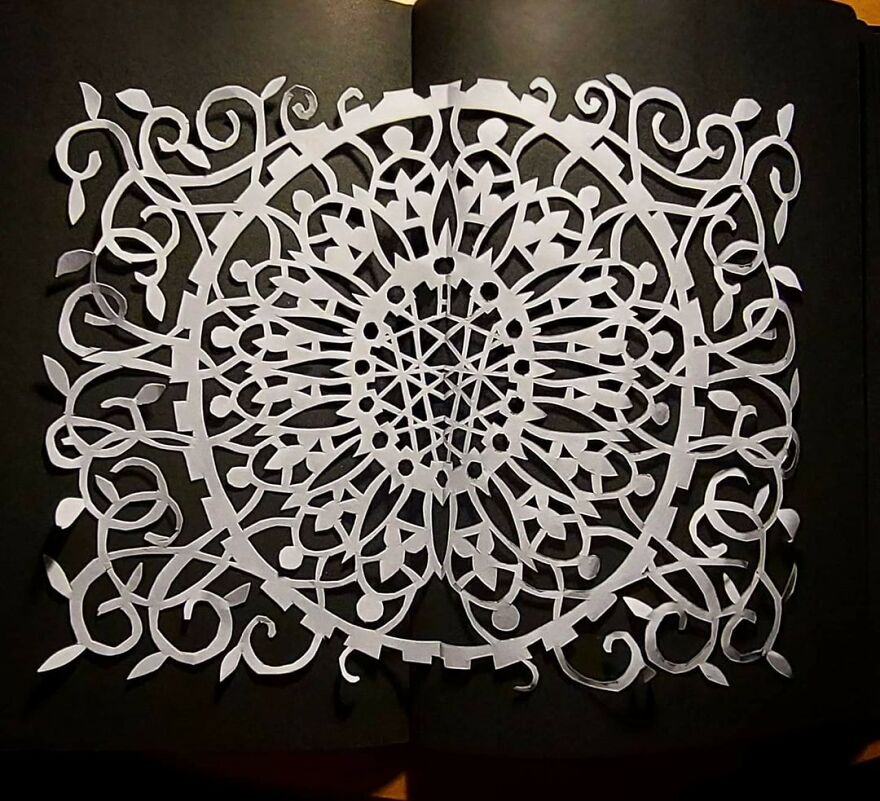 My Doodles Into Stencil Art