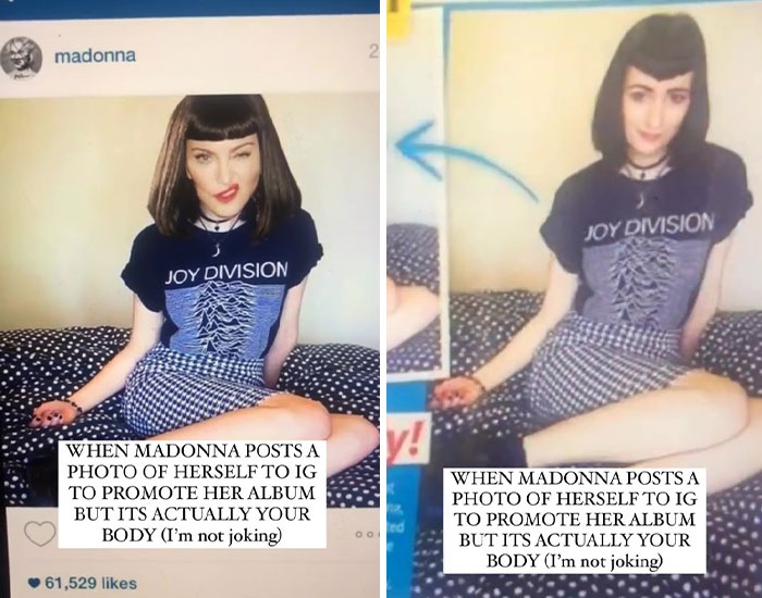 Woman Calls Out Madonna For Using Photoshopped Pic Of Her Body On Instagram And It’s Going Viral Woman Calls Out Madonna For Using Photoshopped Pic Of Her Body On Instagram And It’s Going Viral