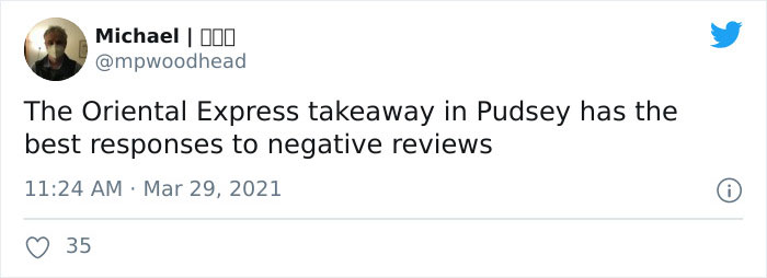 Chinese Takeaway Goes Viral For Its Savage Replies To Bad Customer Reviews Chinese Takeaway Goes Viral For Its Savage Replies To Bad Customer Reviews
