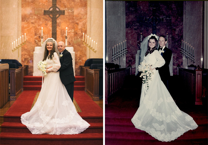 Recreating-Wedding-Photos-50-Year-Anniversary