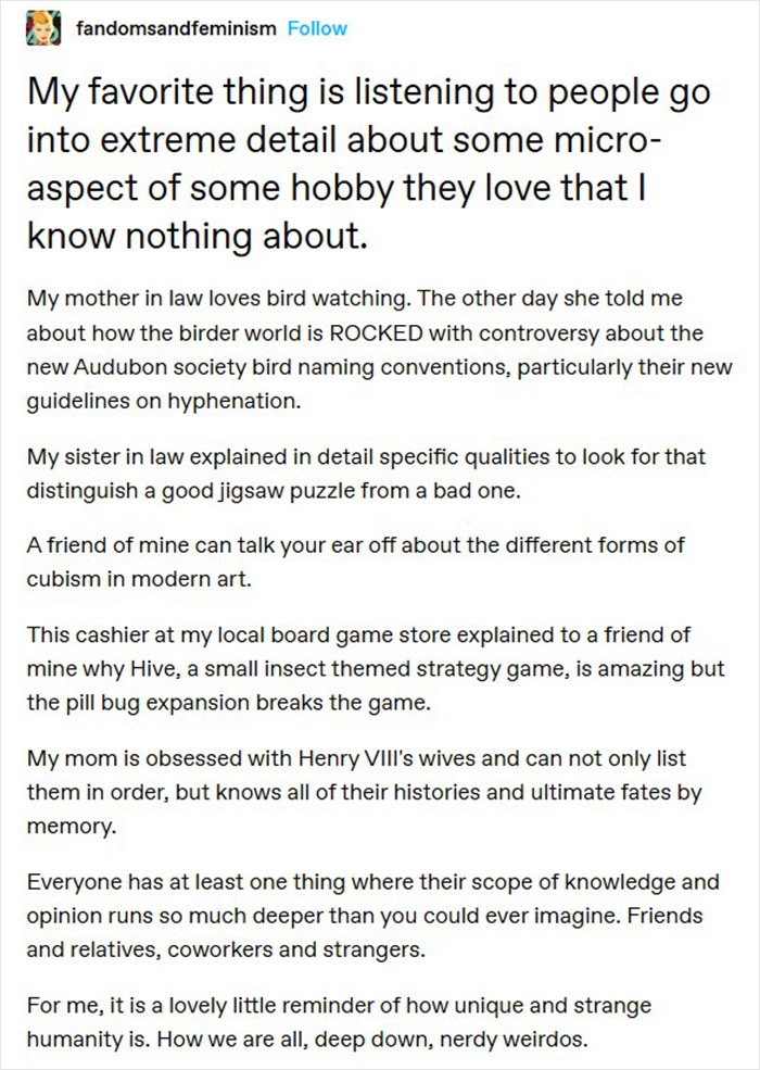 We Are All Nerds Together