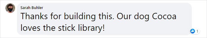 Dad And His 10-Year-Old Son Use Their Time In Quarantine To Build A 'Stick Library' For Local Dogs Dad And His 10-Year-Old Son Use Their Time In Quarantine To Build A 'Stick Library' For Local Dogs