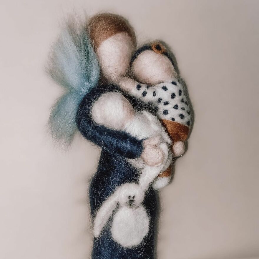 I Create Wool People For A Living