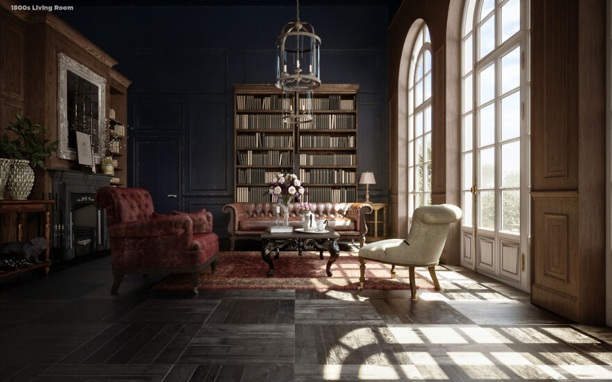 These Designers Show How Interior Design Changed Over Time And How It Might Evolve In The Future These Designers Show How Interior Design Changed Over Time And How It Might Evolve In The Future