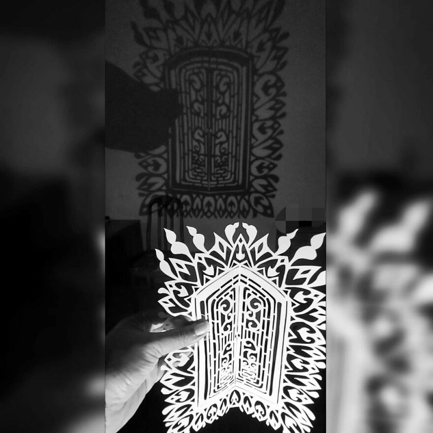 My Doodles Into Stencil Art