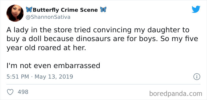 Dinosaurs Are For Boys
