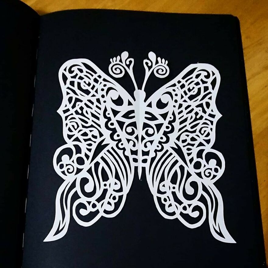 My Doodles Into Stencil Art