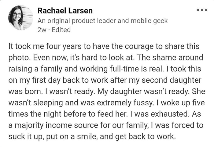 "I Was Forced To Suck It Up And Get Back To Work:" Heartbroken Mom Shares Why 12 Weeks Of Maternity Leave Isn't Enough