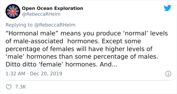Biology Professor Explains What “Biological Sex” Really Means, Starts A Heated Debate On Twitter Biology Professor Explains What “Biological Sex” Really Means, Starts A Heated Debate On Twitter