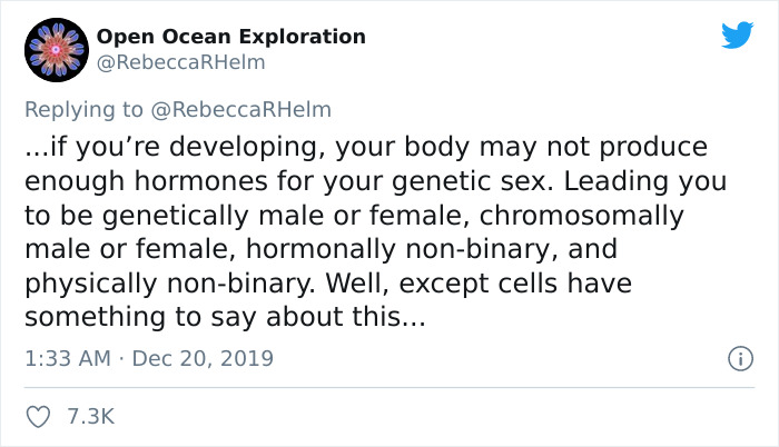 Biology Professor Explains What “Biological Sex” Really Means, Starts A Heated Debate On Twitter
